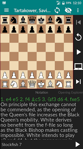 Perfect Chess Trainer Demo - عکس بازی موبایلی اندروید
