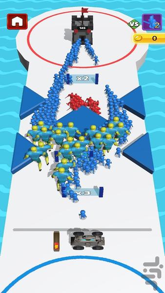 Mob Tower Attack - Gameplay image of android game