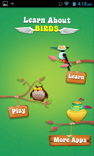 Learn Birds Name - عکس برنامه موبایلی اندروید