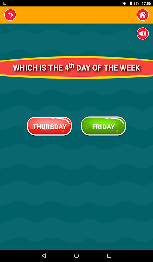 Learn Months and Days - عکس برنامه موبایلی اندروید
