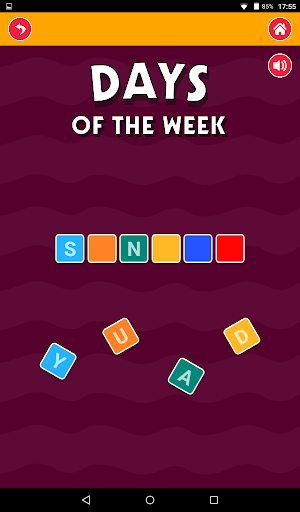 Learn Months and Days - عکس برنامه موبایلی اندروید
