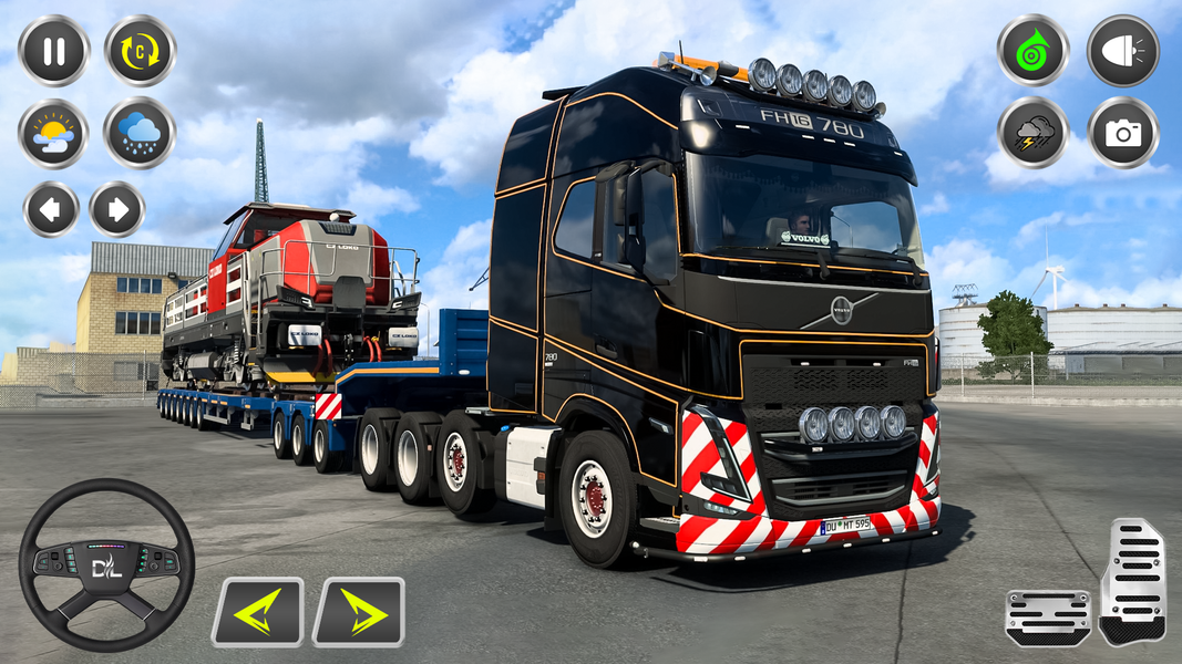 US Transport Truck ۳D game - عکس بازی موبایلی اندروید