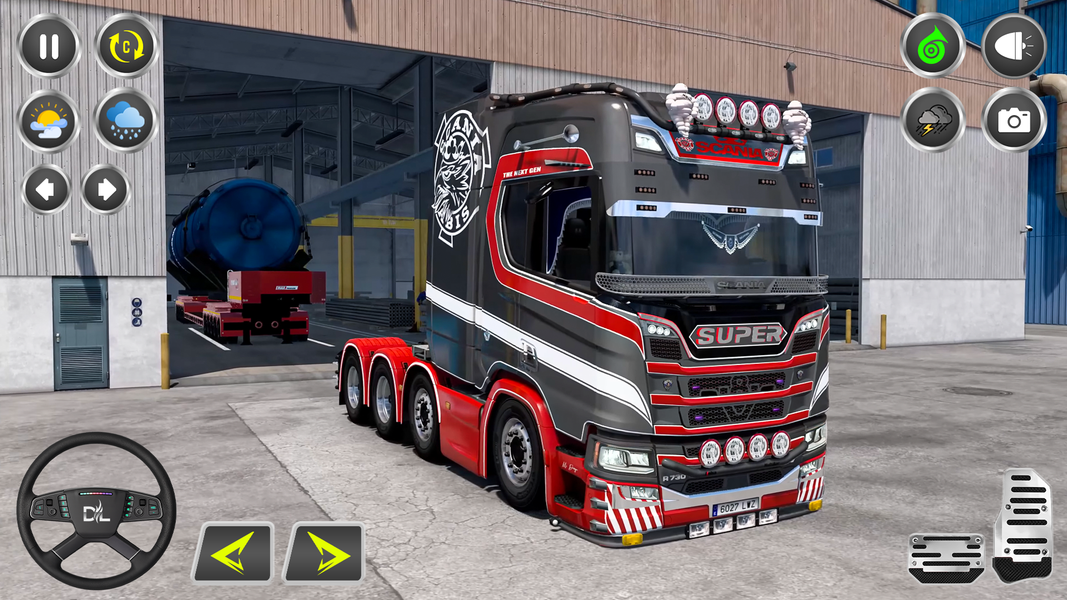 US Transport Truck ۳D game - عکس بازی موبایلی اندروید