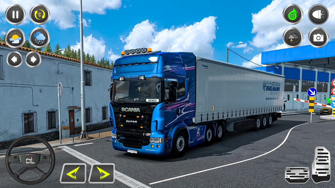 US Transport Truck ۳D game - عکس بازی موبایلی اندروید