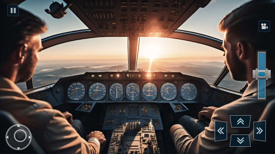 Plane Simulator 2023 Offline - عکس بازی موبایلی اندروید