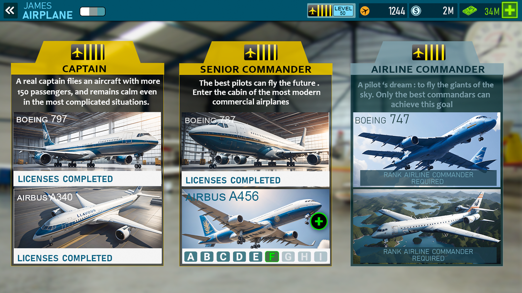 Plane Simulator ۲۰۲۳ Offline - عکس بازی موبایلی اندروید