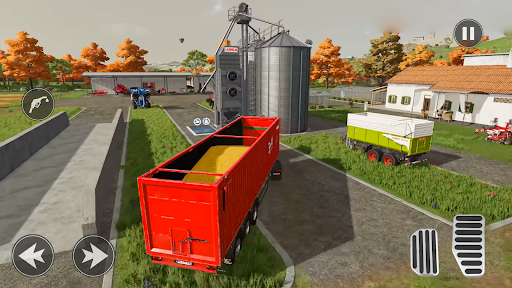 Real Farm Tractor Trailer Game - Image screenshot of android app