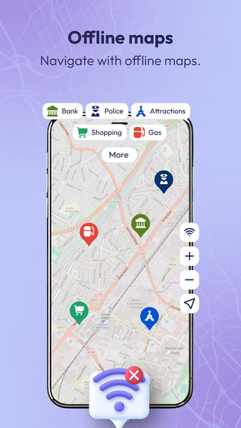Map Cam & Photo Location - عکس برنامه موبایلی اندروید