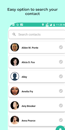 Easy Contacts Backup - Image screenshot of android app