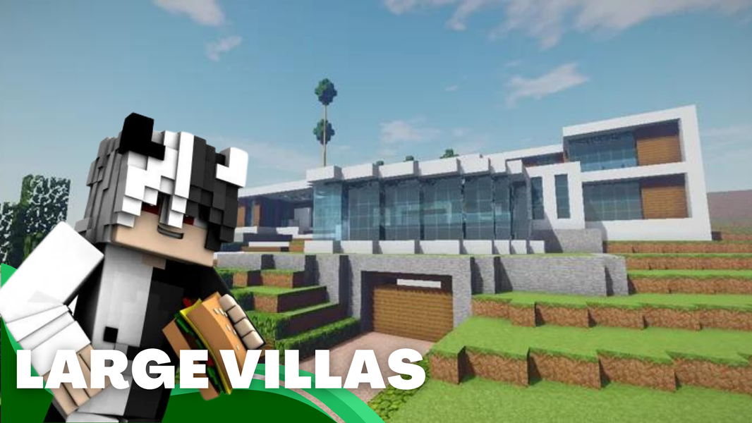 Modern House Map for Minecraft - Image screenshot of android app