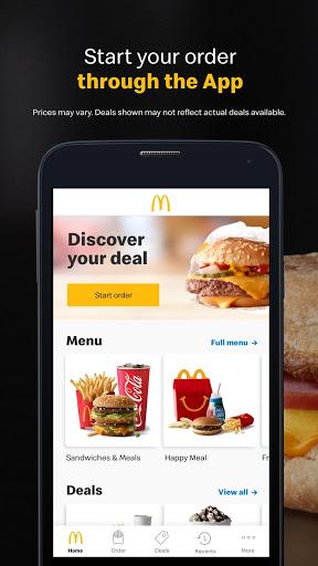 McDonald's - عکس برنامه موبایلی اندروید