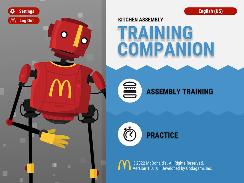 McD Kitchen Assembly Game - Image screenshot of android app