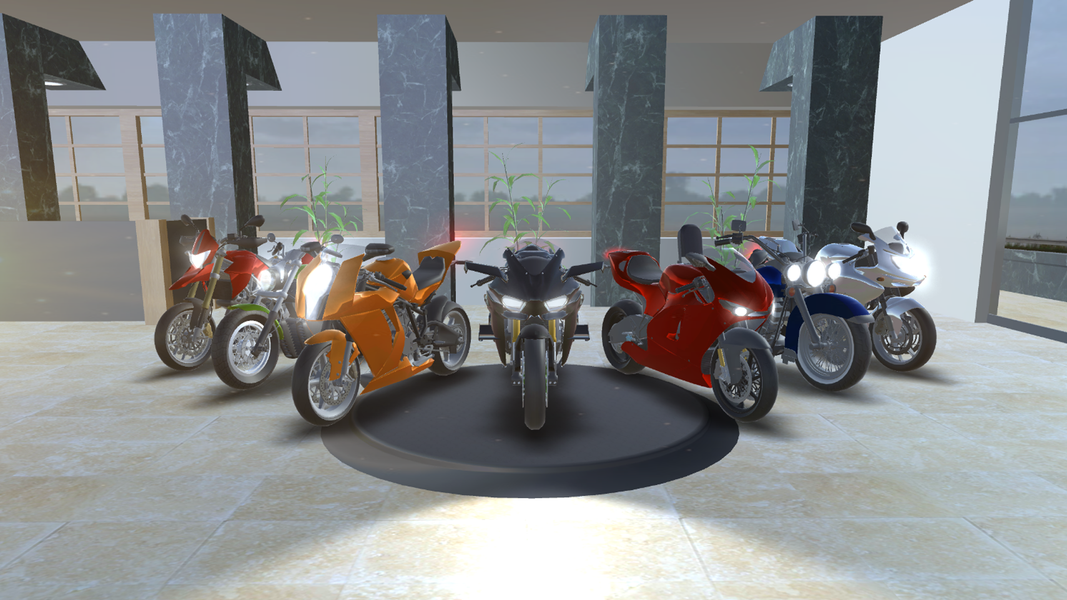 Motorcycle Driving Simulator - عکس بازی موبایلی اندروید