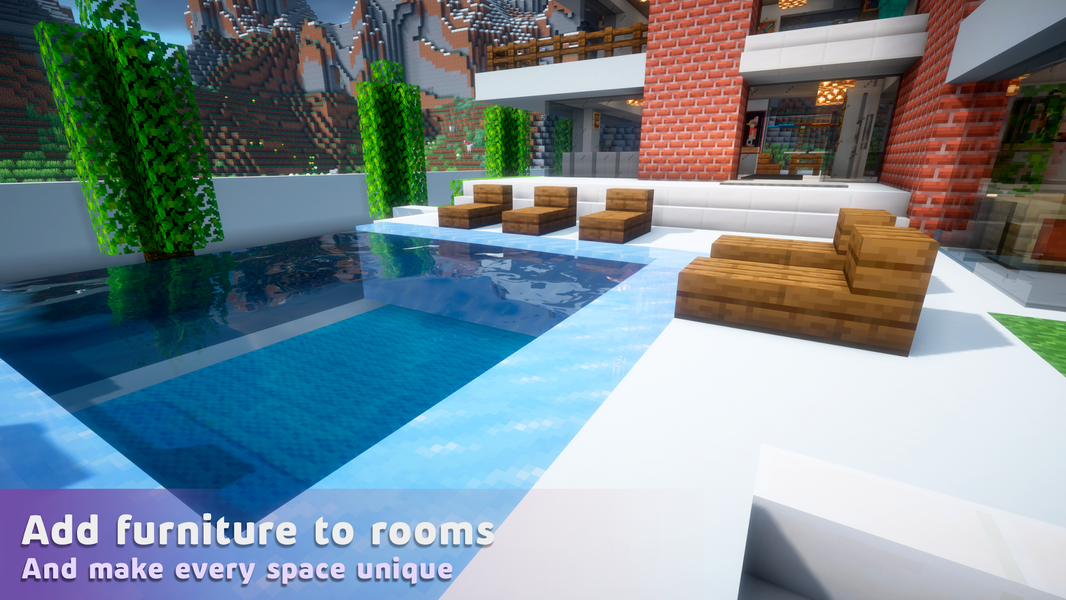 Furniture mods for Minecraft - Image screenshot of android app