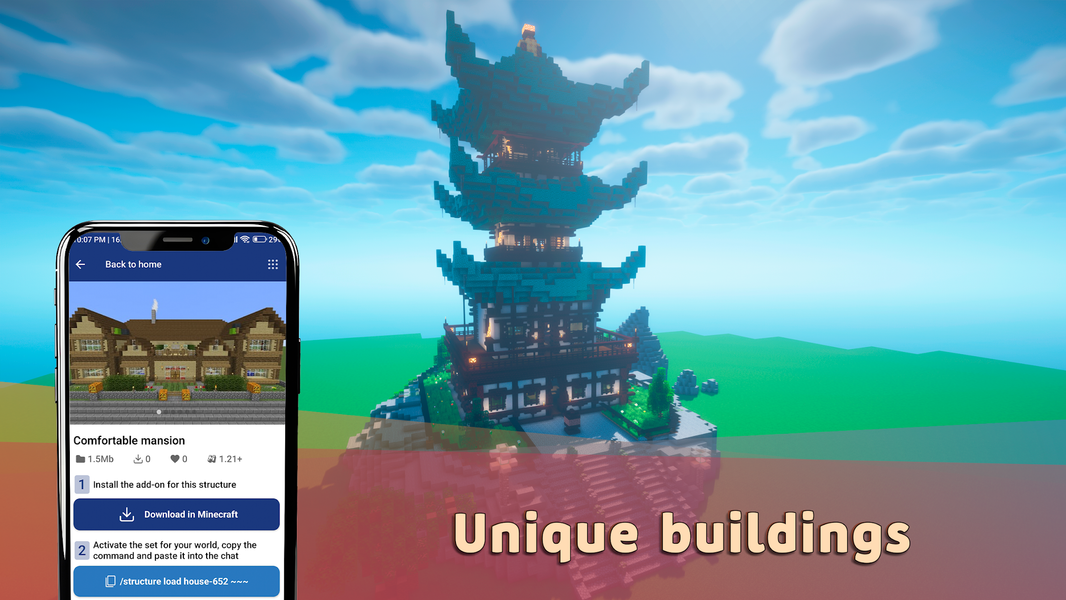 House Mods for Minecraft PE - عکس برنامه موبایلی اندروید