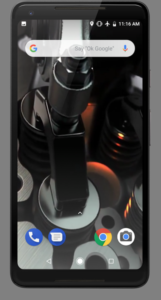 Diesel Motor Video Wallpaper - Image screenshot of android app