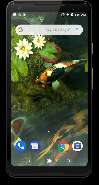 Koi Fish Video Live Wallpaper - عکس برنامه موبایلی اندروید