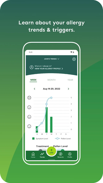 ZYRTEC® AllergyCast® - عکس برنامه موبایلی اندروید