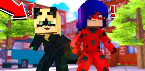 Ladybug and deals cat noir minecraft