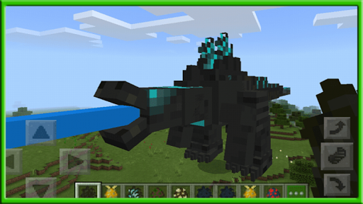 Mod Godzilla Minecraft - Image screenshot of android app