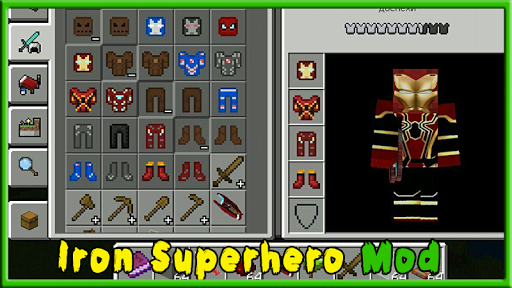 Iron Mod for MCPE - Image screenshot of android app