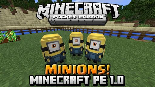 Mod Minions Yellow Craft For Minecraft PE - Image screenshot of android app