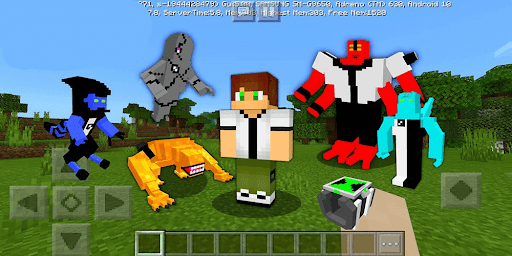 Mod Ben 10 Alien for Minecraft - Image screenshot of android app