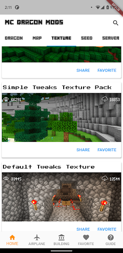 MCPEDL Dragon Mods - Image screenshot of android app