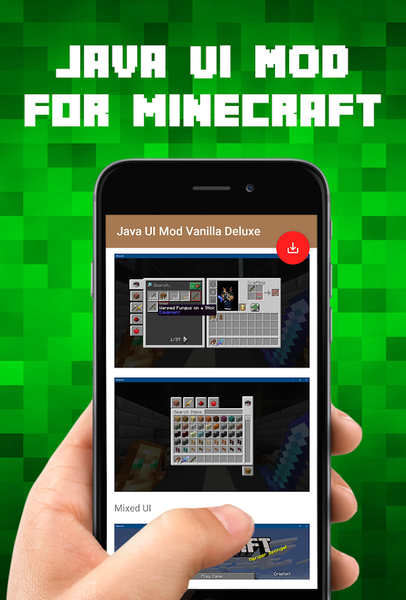Java UI Mod Vanilla Deluxe - عکس برنامه موبایلی اندروید