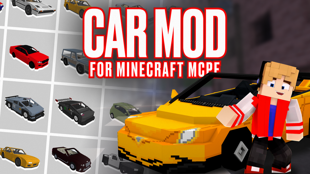 Car Mods for Minecraft ۲۰۲۵ - عکس برنامه موبایلی اندروید