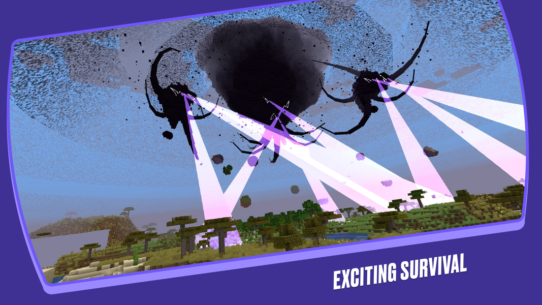 Crackers Wither Storm Mincraft - عکس برنامه موبایلی اندروید