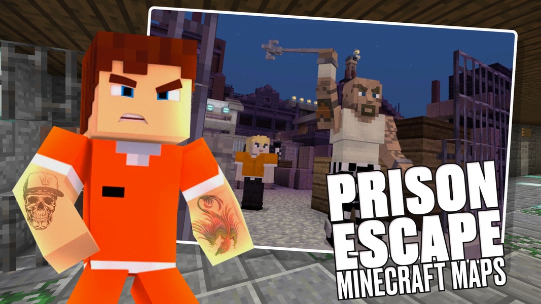 Prison Escape Minecraft Maps - عکس برنامه موبایلی اندروید