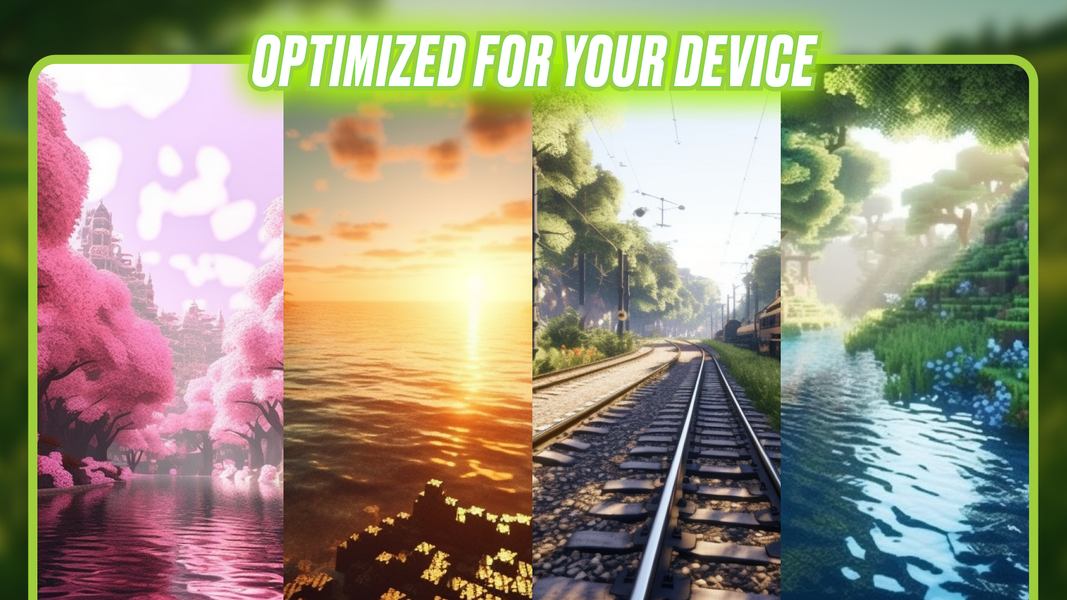 برنامه Realistic Shader For MCPE 2023 - دانلود | بازار