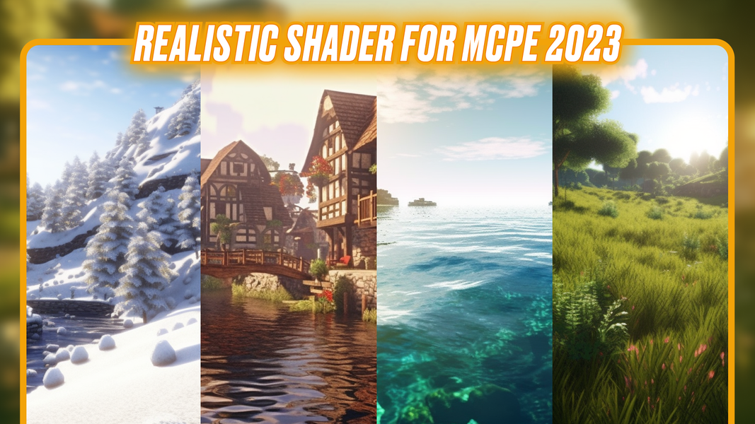 Realistic Shader for Minecraft - عکس برنامه موبایلی اندروید