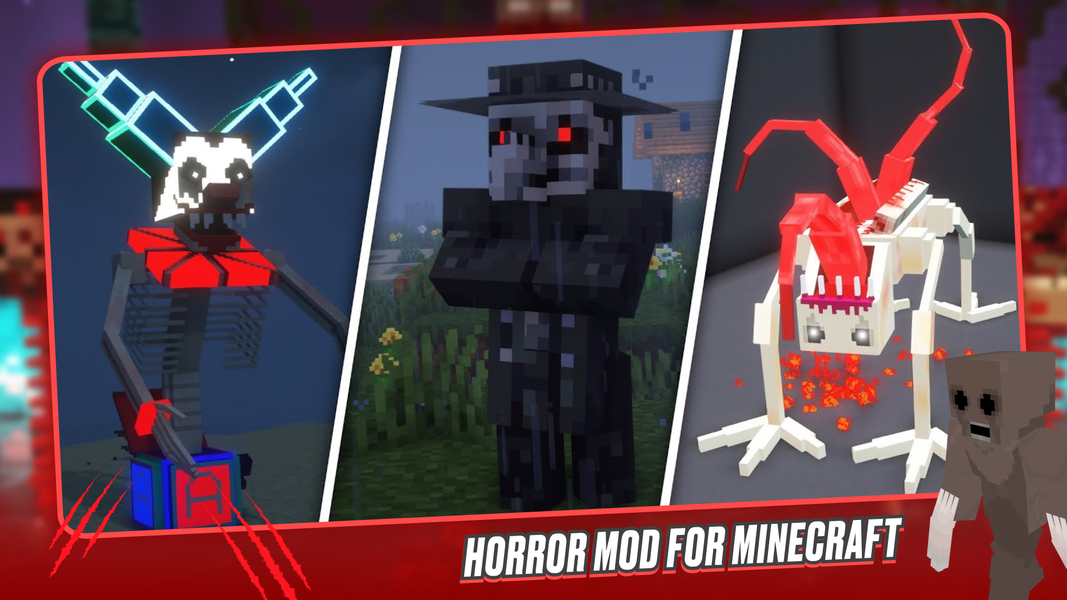 Horror Mods for Minecraft 2025 - عکس برنامه موبایلی اندروید