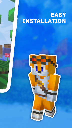 Super Sonic Mod Minecraft 2024 - Image screenshot of android app