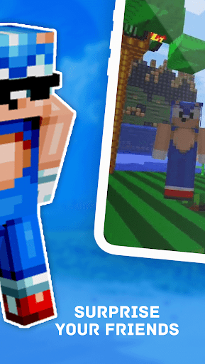 Super Sonic Mod Minecraft 2024 - Image screenshot of android app