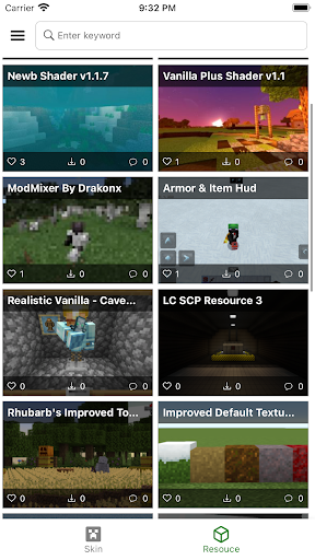 Skin - Resource Packs for MCPE - Image screenshot of android app