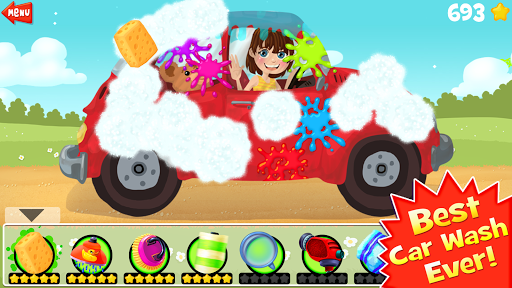 Amazing Car Wash Game For Kids - Gameplay image of android game