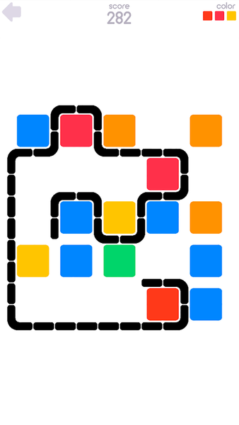 Color Fence - A Puzzle Game - عکس بازی موبایلی اندروید