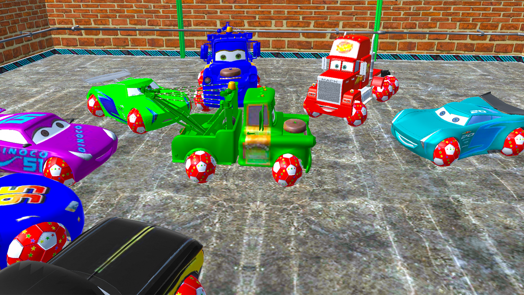 McQueen and Crazy Racing Cars - عکس بازی موبایلی اندروید