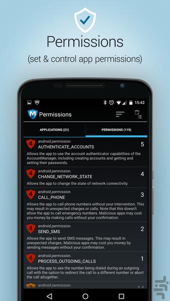 McSecure Antivirus & Security PRO - Image screenshot of android app