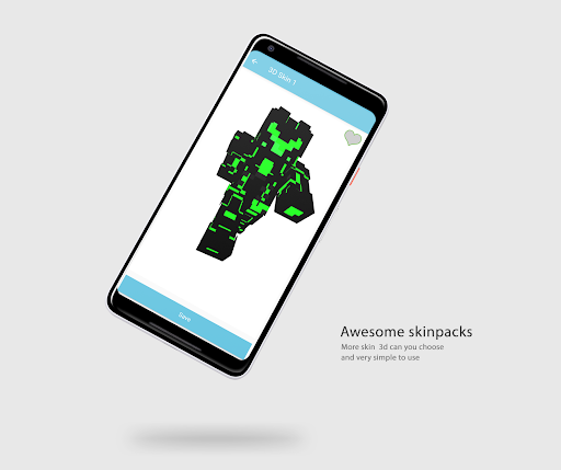 3D Skins for Minecraft - عکس برنامه موبایلی اندروید