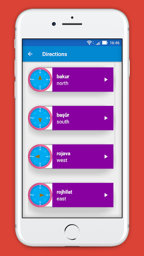 Learn Kurdish - عکس برنامه موبایلی اندروید