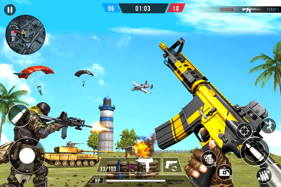 Counter Terrorist Shooting - Gameplay image of android game