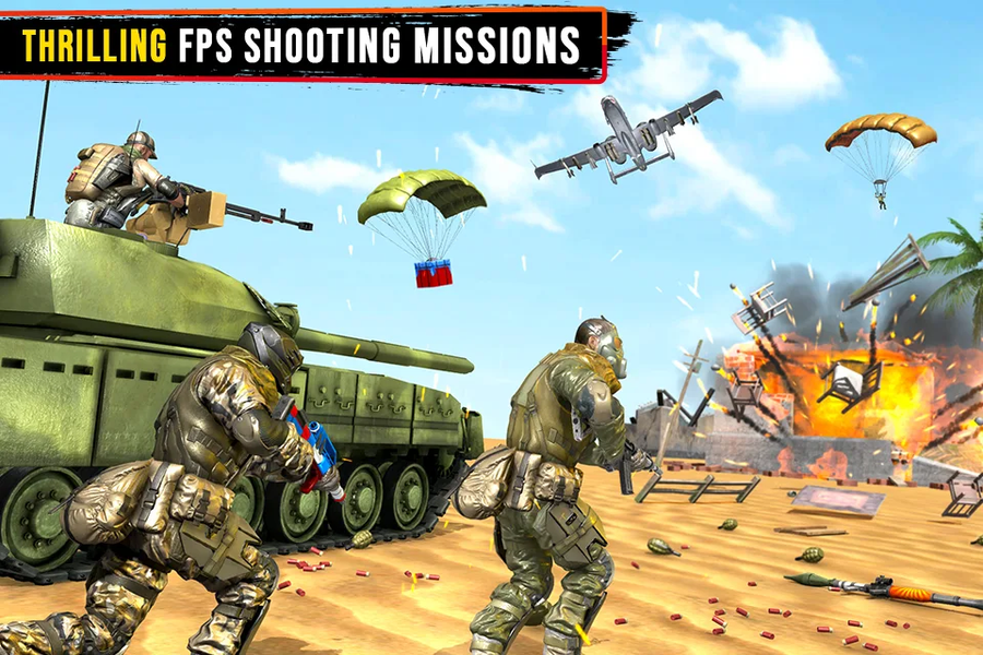 Counter Terrorist Shooting - Gameplay image of android game