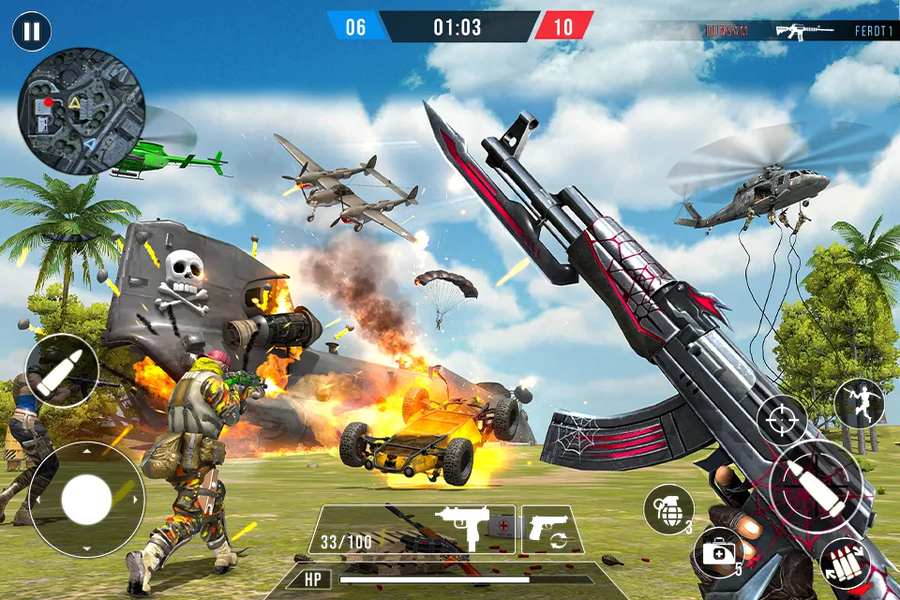 Counter Terrorist Shooting - Gameplay image of android game