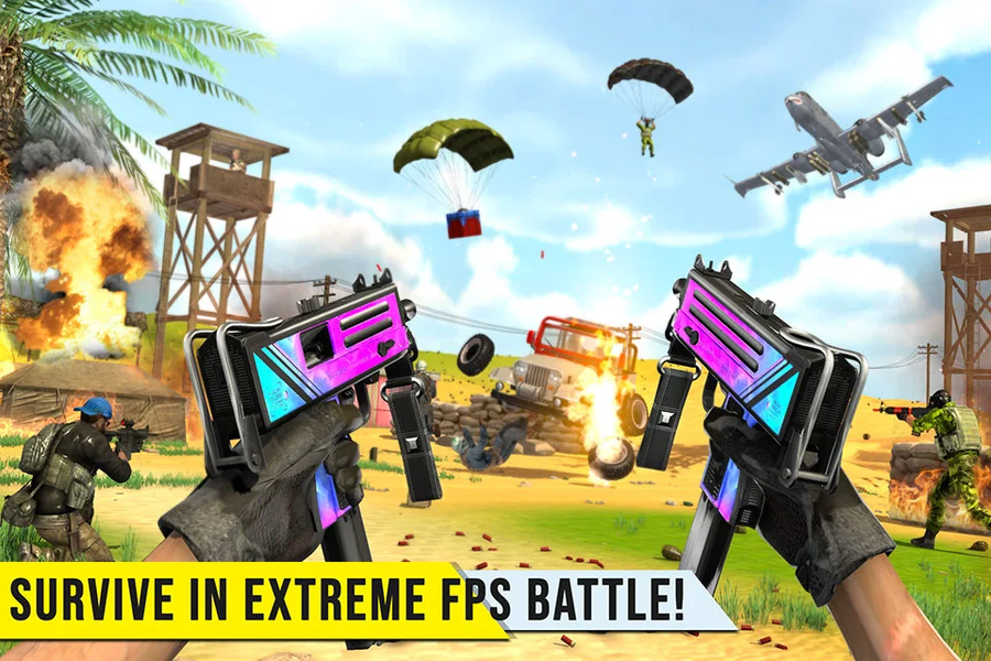 Critical Action FPS Offline - Image screenshot of android app