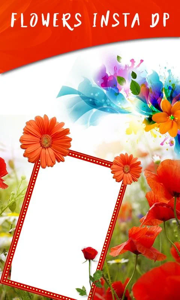 Flower Insta DP Maker - Image screenshot of android app