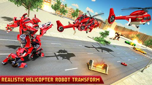 Dino Robot Car Transform Game - Gameplay image of android game